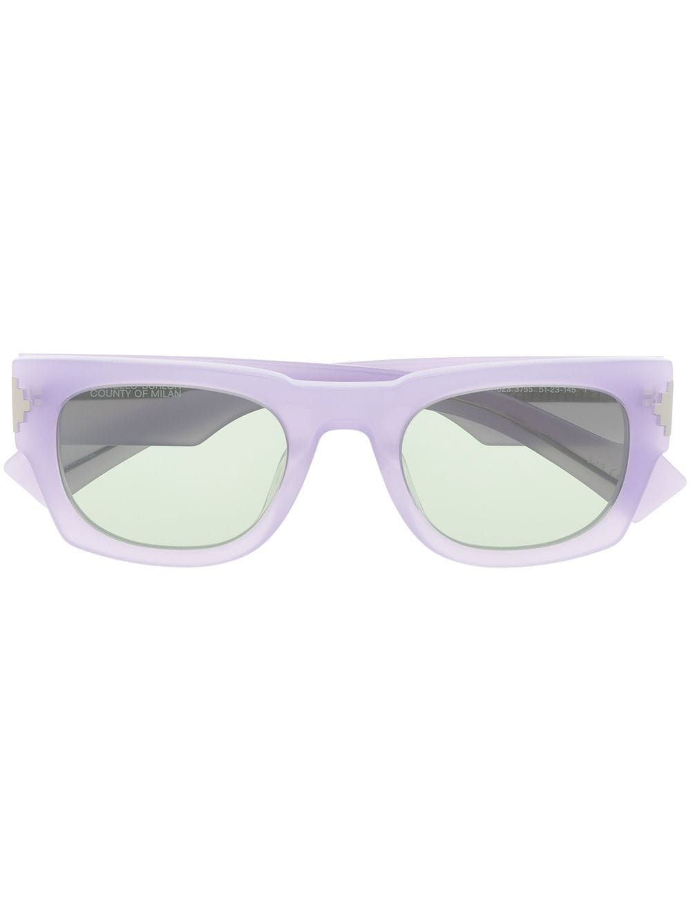 Marcelo Burlon County of Milan Eyewear Calafate square-frame sunglasses - Purple von Marcelo Burlon County of Milan Eyewear