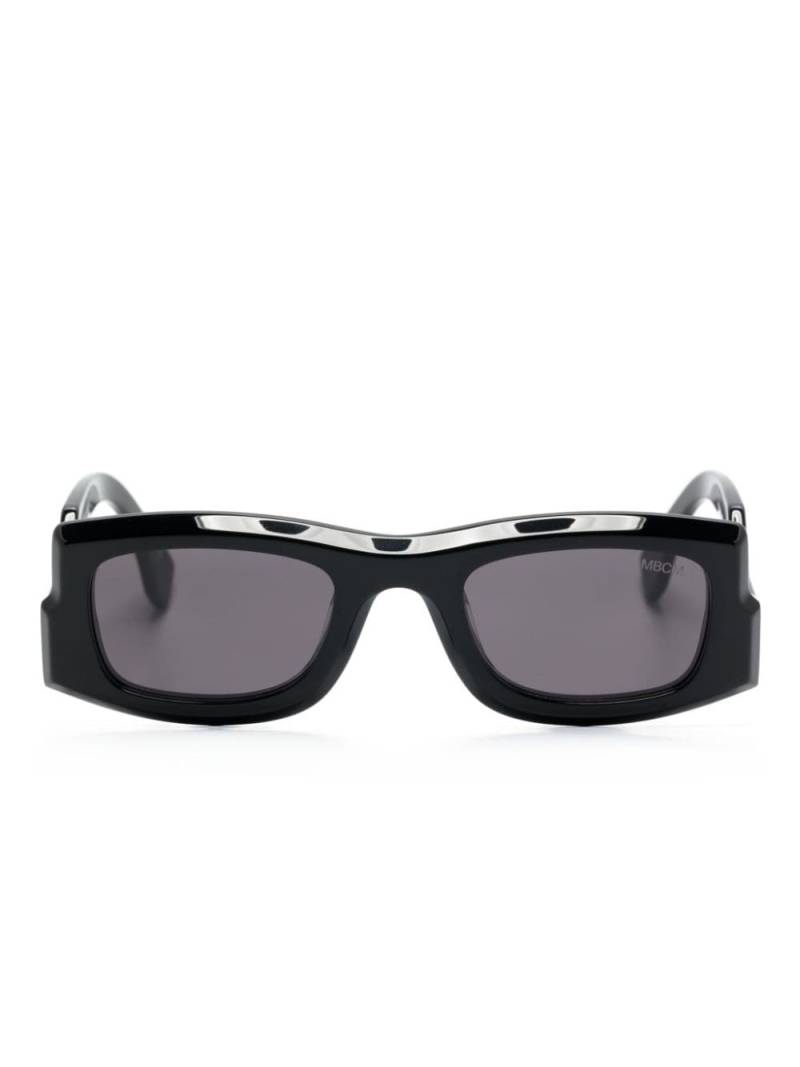 Marcelo Burlon County of Milan Eyewear Cirsium rectangle-frame sunglasses - Black von Marcelo Burlon County of Milan Eyewear