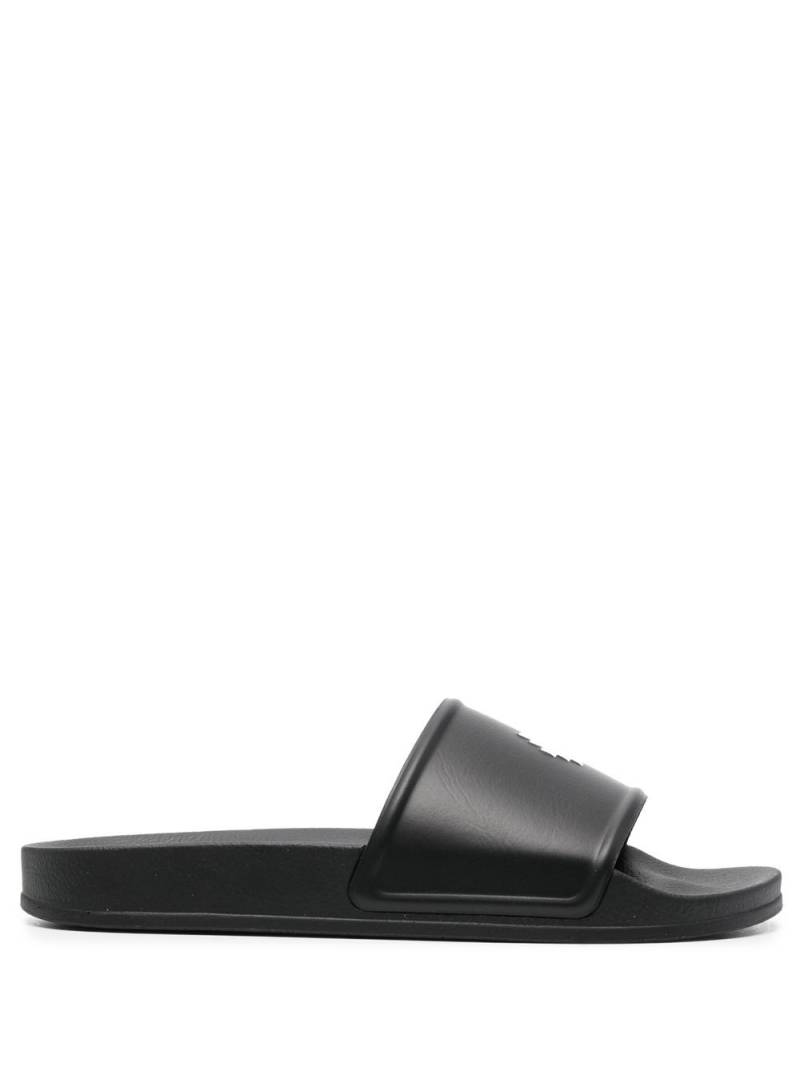 Marcelo Burlon County of Milan Cross-print slides - Black von Marcelo Burlon County of Milan