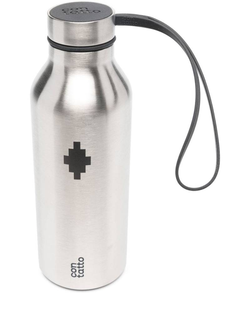 Marcelo Burlon County of Milan Cross-print stainless-steel bottle - Silver von Marcelo Burlon County of Milan