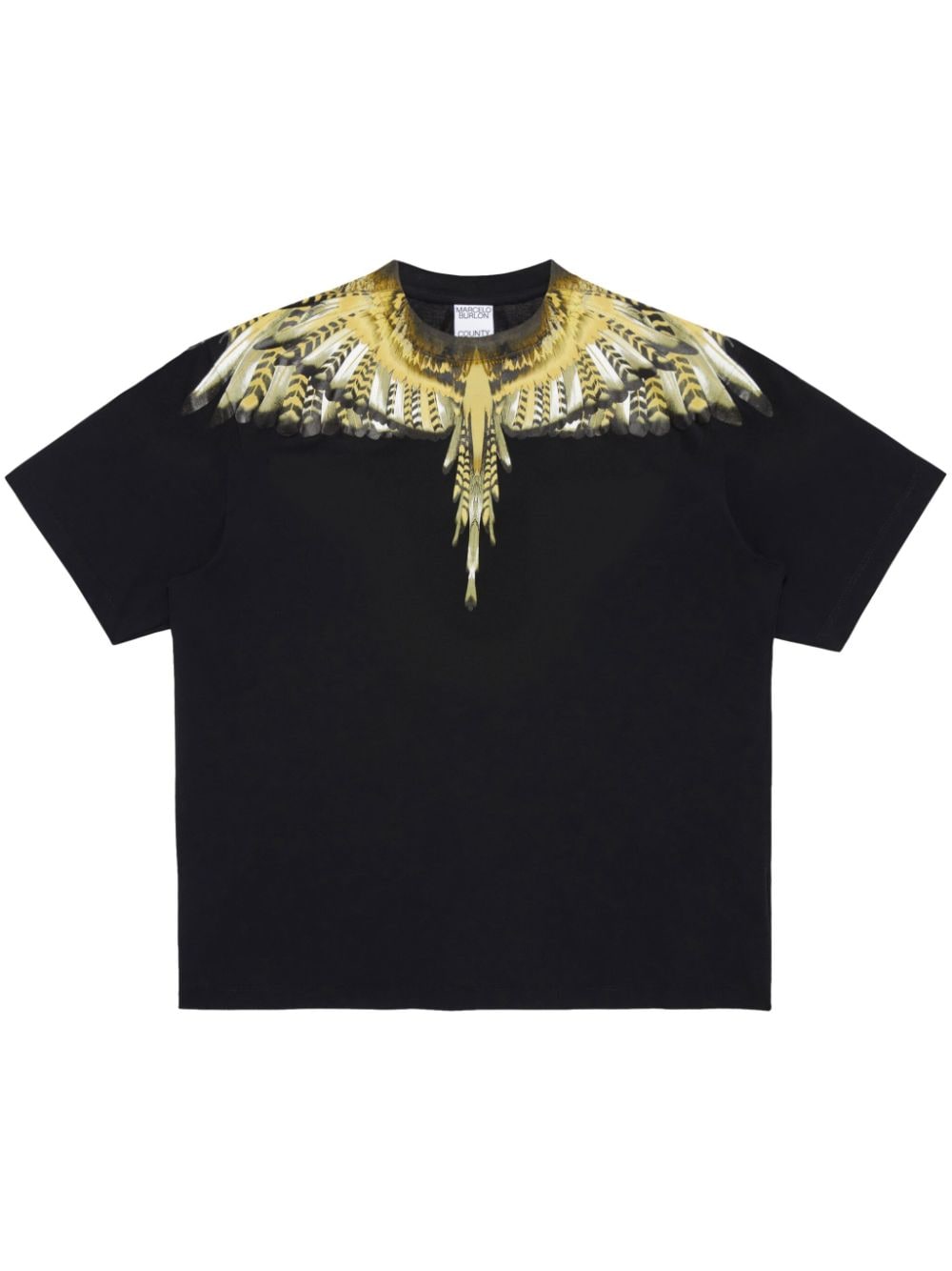 Marcelo Burlon County of Milan Grizzly Wings cotton T-shirt - Black von Marcelo Burlon County of Milan