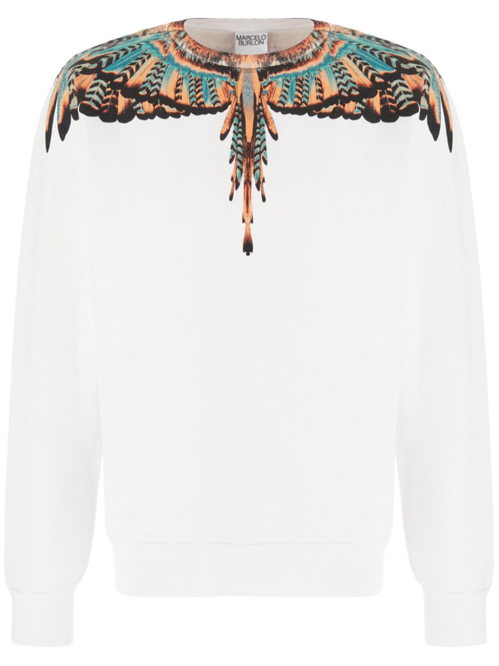 Marcelo Burlon County of Milan Grizzly Wings sweater - White von Marcelo Burlon County of Milan