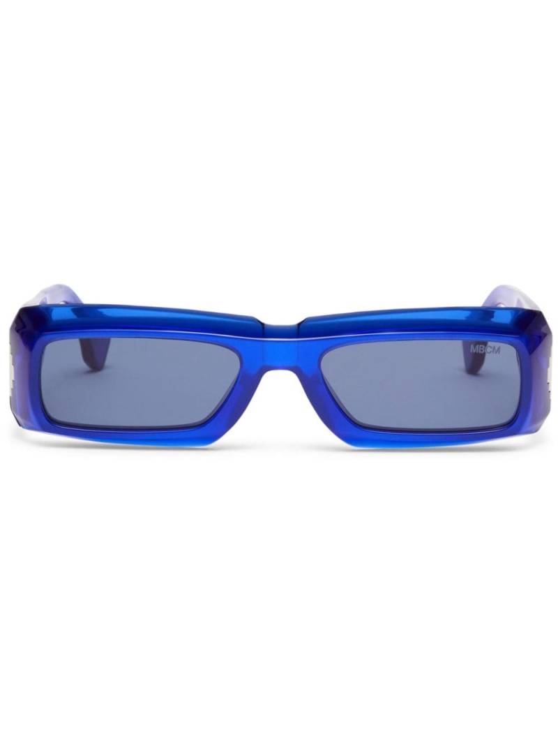 Marcelo Burlon County of Milan Eyewear Maqui rectangle-frame sunglasses - Blue von Marcelo Burlon County of Milan Eyewear