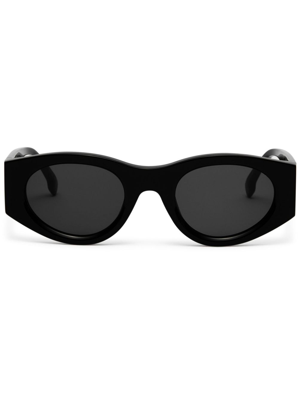 Marcelo Burlon County of Milan Eyewear Pasithea oval-frame sunglasses - Black von Marcelo Burlon County of Milan Eyewear