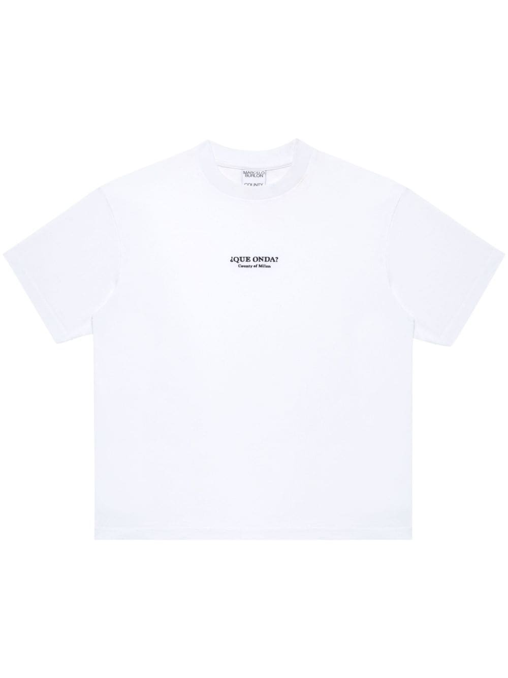 Marcelo Burlon County of Milan Que Onda short-sleeve T-shirt - White von Marcelo Burlon County of Milan