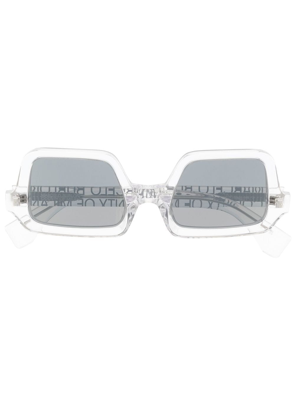 Marcelo Burlon County of Milan Eyewear Solidago square-frame sunglasses - Neutrals von Marcelo Burlon County of Milan Eyewear