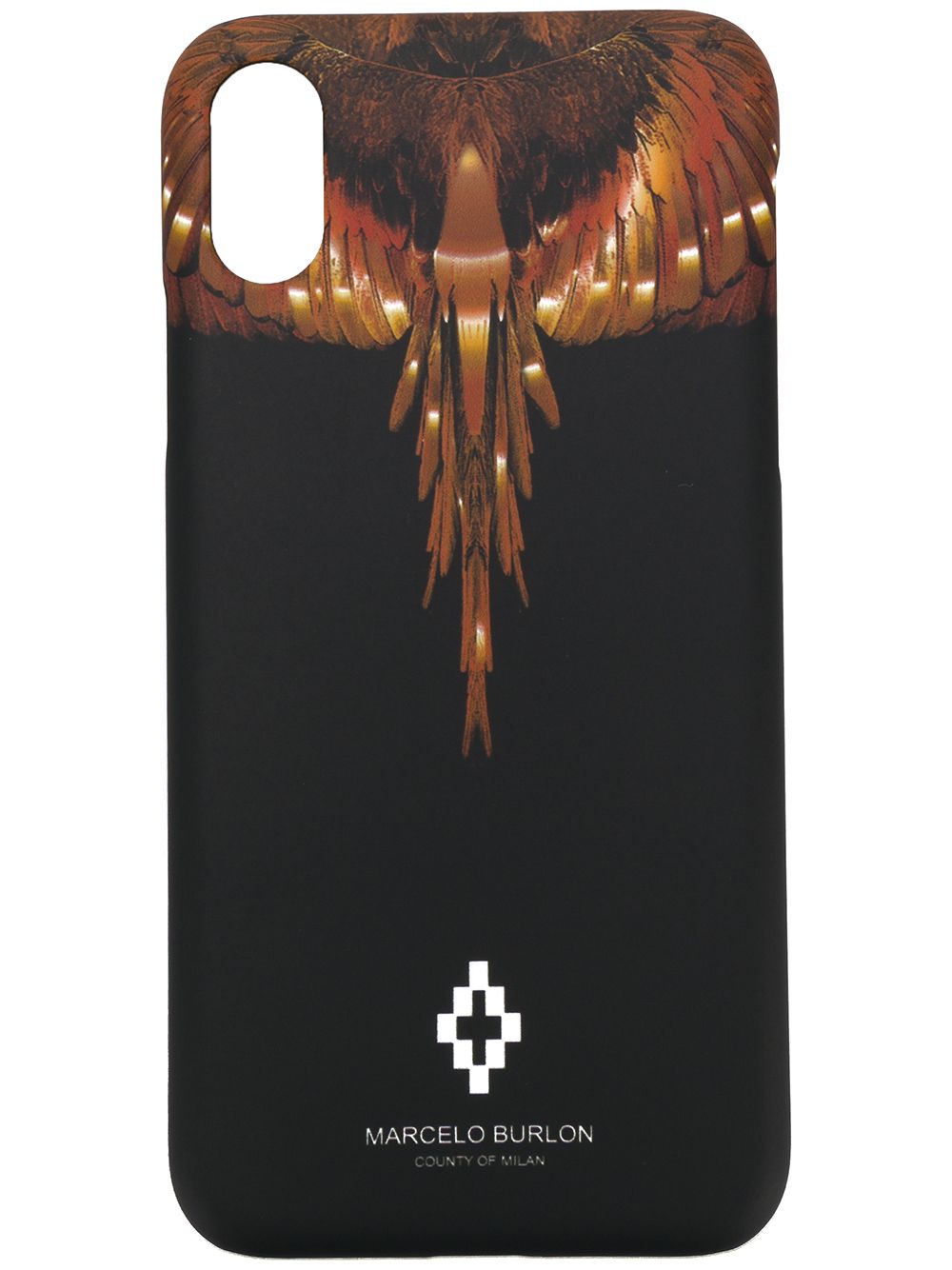 Marcelo Burlon County of Milan Wings iPhone X case - Black von Marcelo Burlon County of Milan