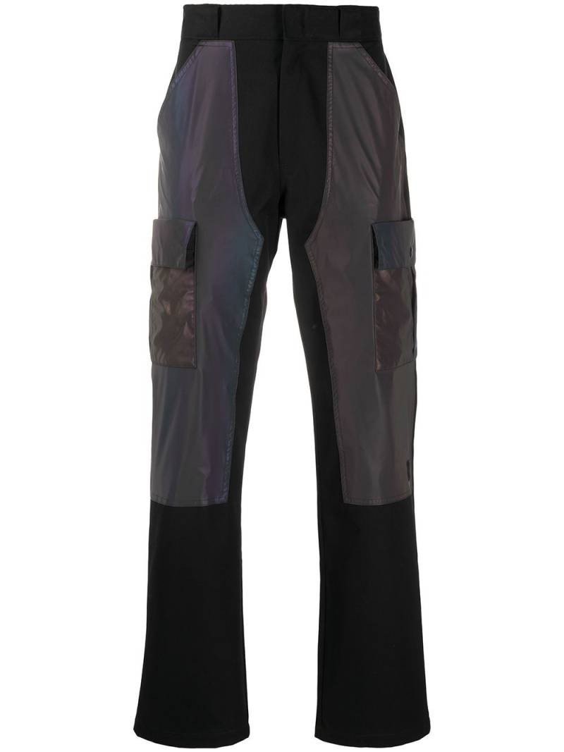 Marcelo Burlon County of Milan cargo straight trousers - Black von Marcelo Burlon County of Milan