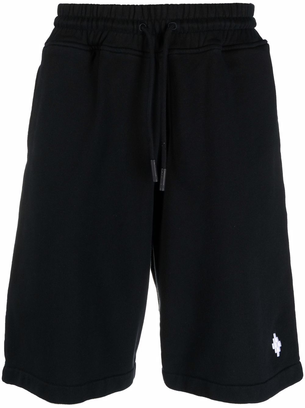 Marcelo Burlon County of Milan embroidered-motif track shorts - Black von Marcelo Burlon County of Milan