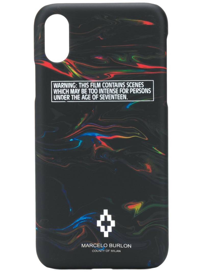 Marcelo Burlon County of Milan iPhone X case - Black von Marcelo Burlon County of Milan