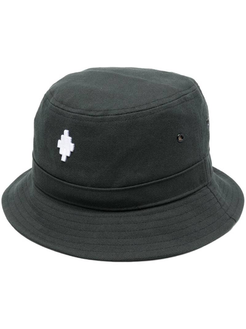 Marcelo Burlon County of Milan logo-patch bucket hat - Black von Marcelo Burlon County of Milan