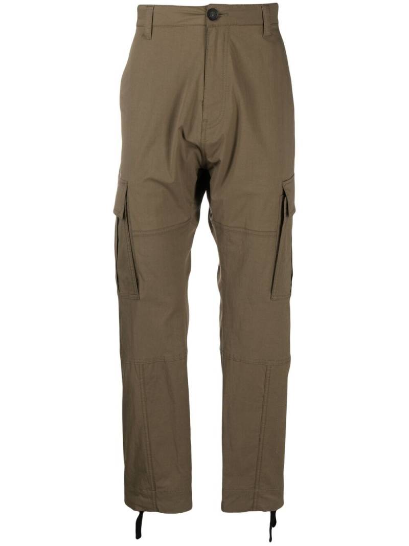 Marcelo Burlon County of Milan straight-leg cargo pants - Green von Marcelo Burlon County of Milan