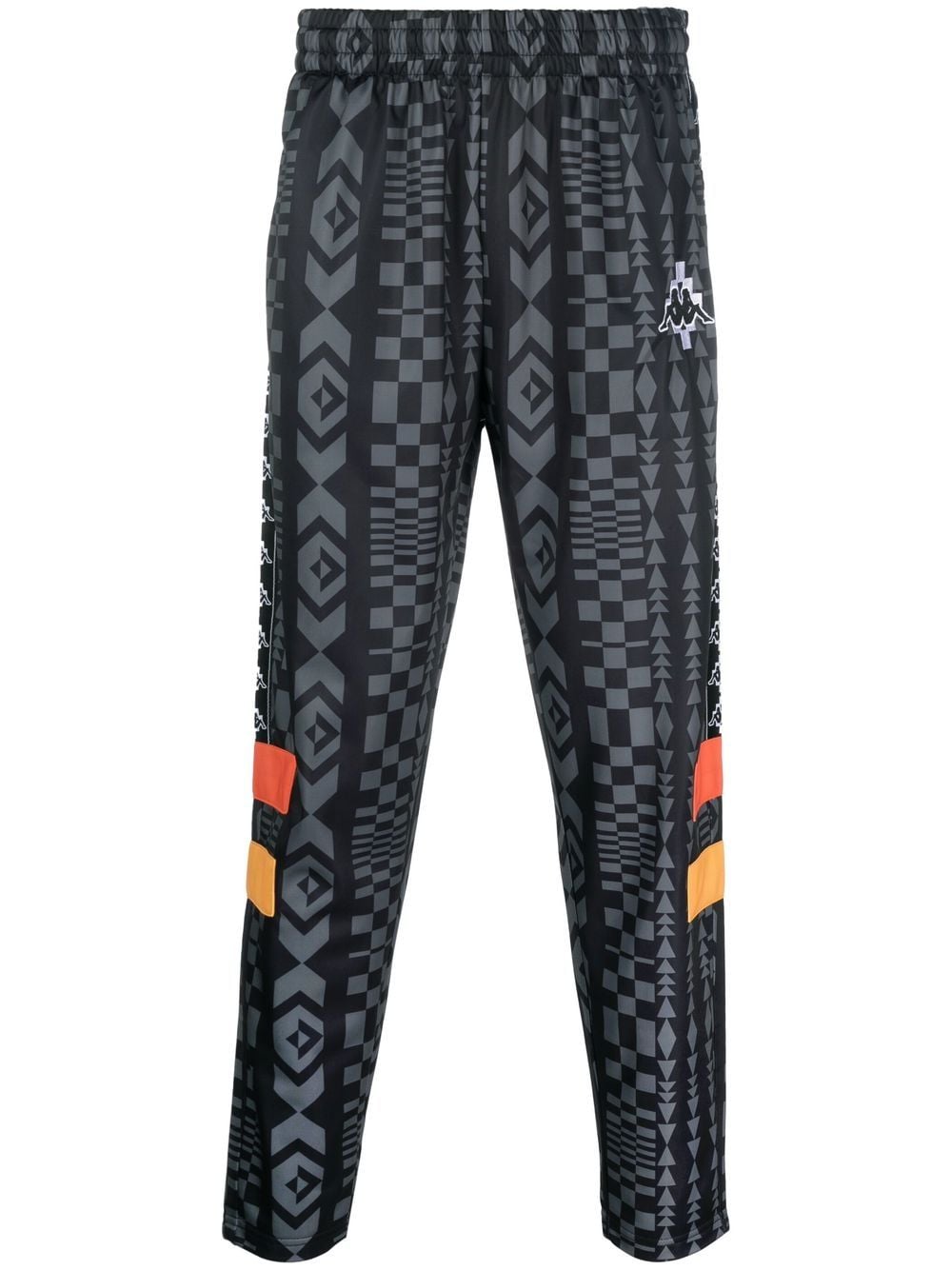 Marcelo Burlon County of Milan xKAPPA logo-patch track pants - Black von Marcelo Burlon County of Milan