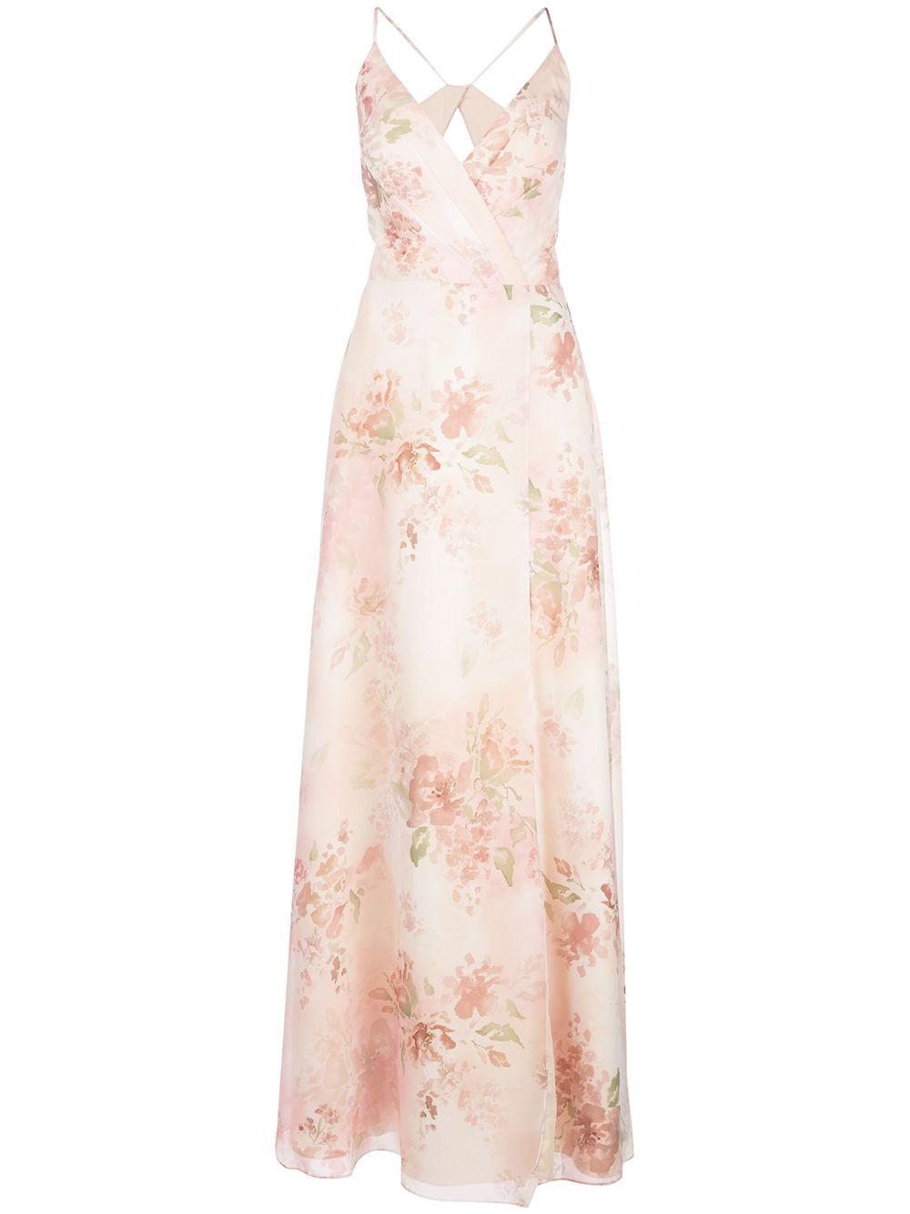 Marchesa Notte Bridesmaids Bridesmaids floral gown - Pink