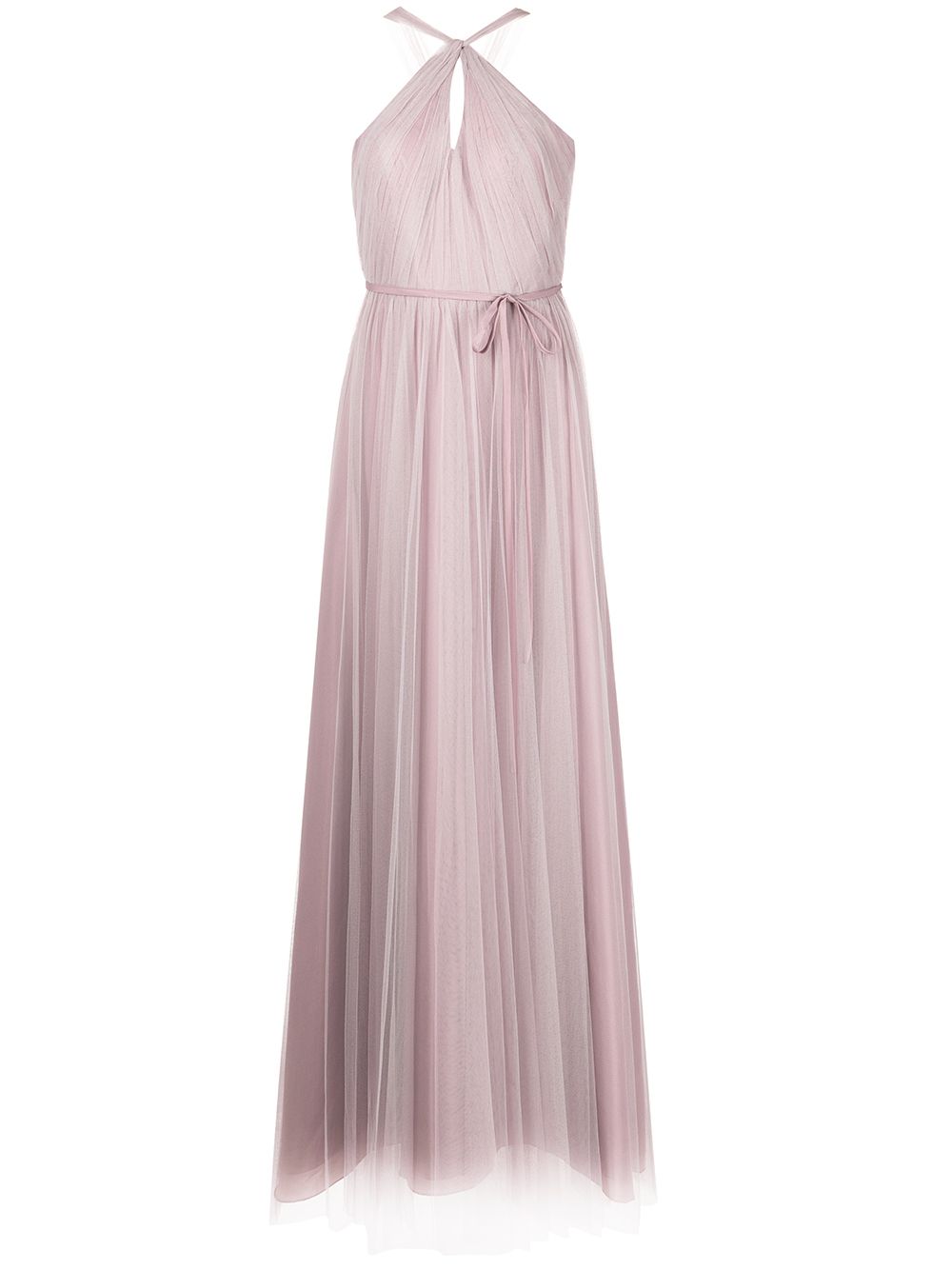 Marchesa Notte Bridesmaids gathered-tulle halter-neck gown - Purple von Marchesa Notte Bridesmaids