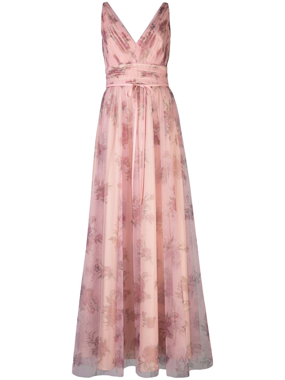 Marchesa Notte Bridesmaids tulle floral bridesmaid gown - Pink von Marchesa Notte Bridesmaids