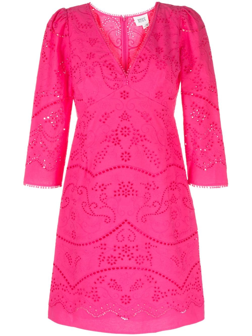 Marchesa Rosa Anise broderie anglaise minidress - Pink von Marchesa Rosa