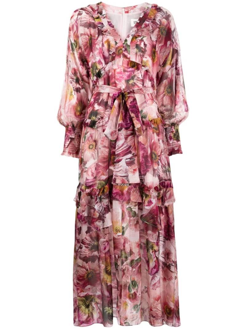 Marchesa Rosa Leilani floral-print maxi dress - Pink von Marchesa Rosa