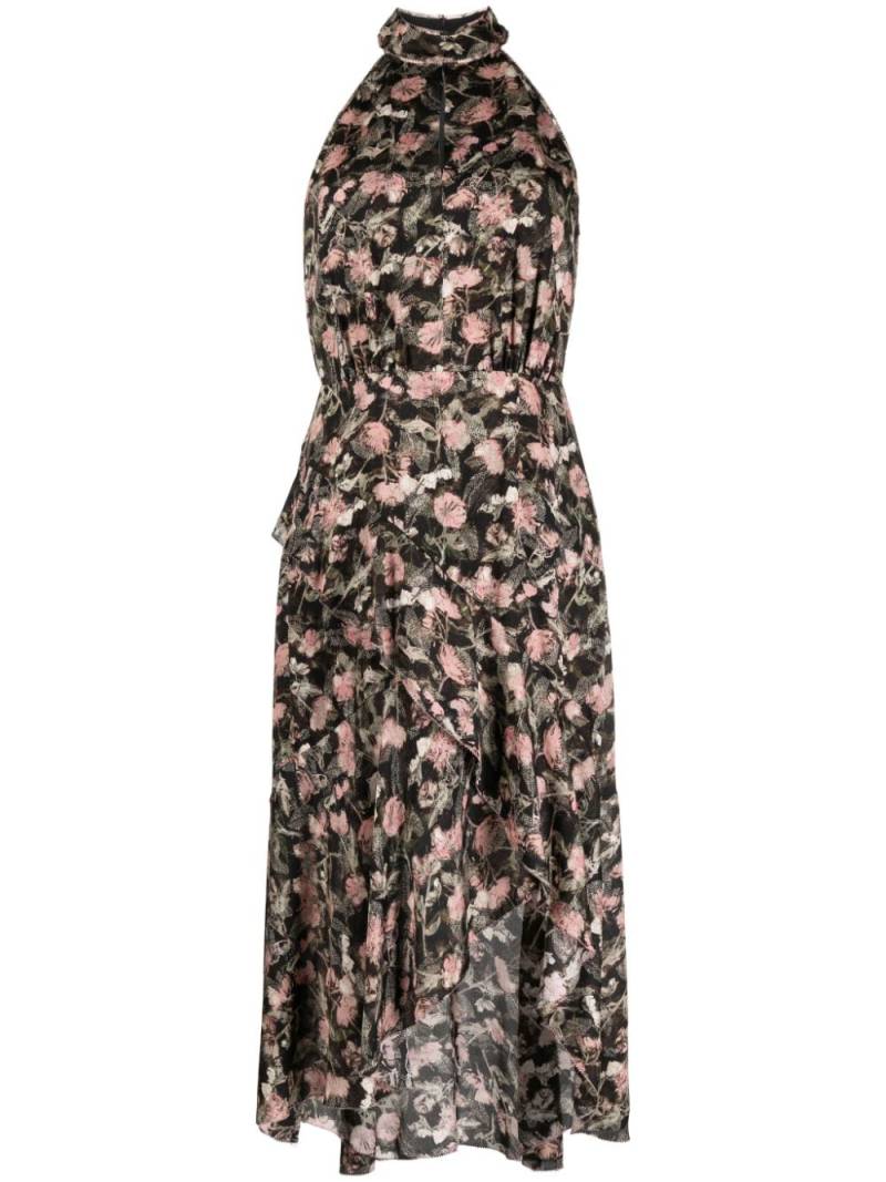 Marchesa Rosa Magnolia floral-print sleeveless dress - Black von Marchesa Rosa