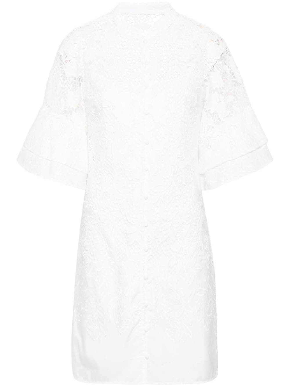 Marchesa Rosa Tiarella guipure-lace dress - White von Marchesa Rosa