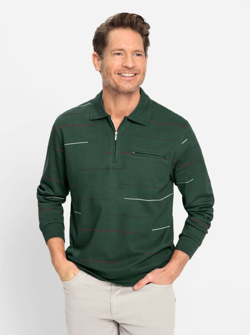 Marco Donati Langarm-Poloshirt »Sweatshirt« von Marco Donati