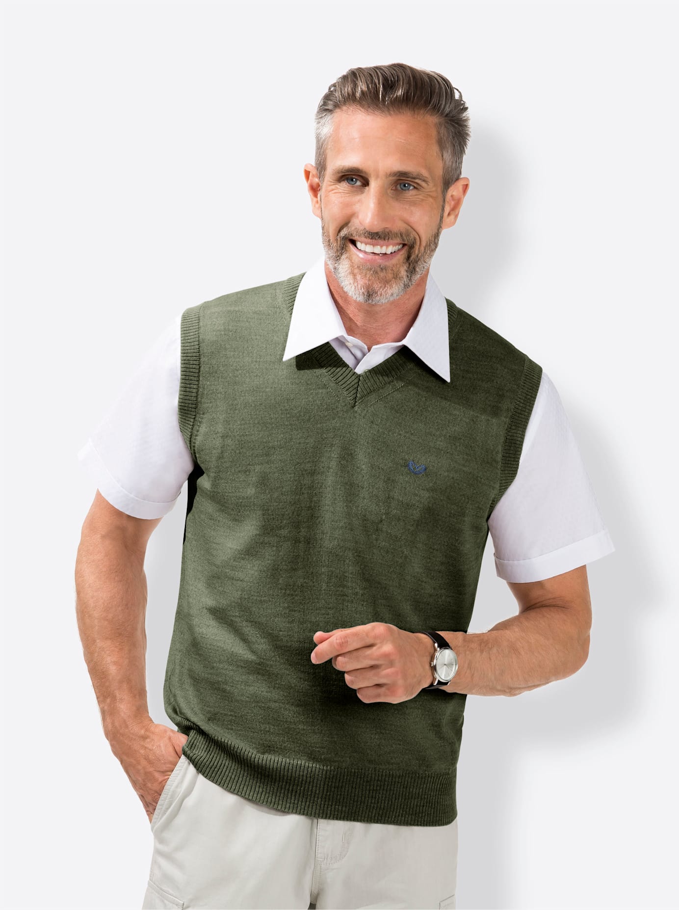Marco Donati V-Ausschnitt-Pullover »Pullunder« Marco Donati V-Ausschnitt-Pullover »Pullunder« von Marco Donati