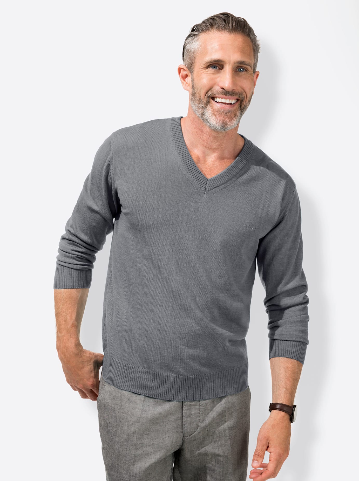 Marco Donati V-Ausschnitt-Pullover »V-Pullover« von Marco Donati