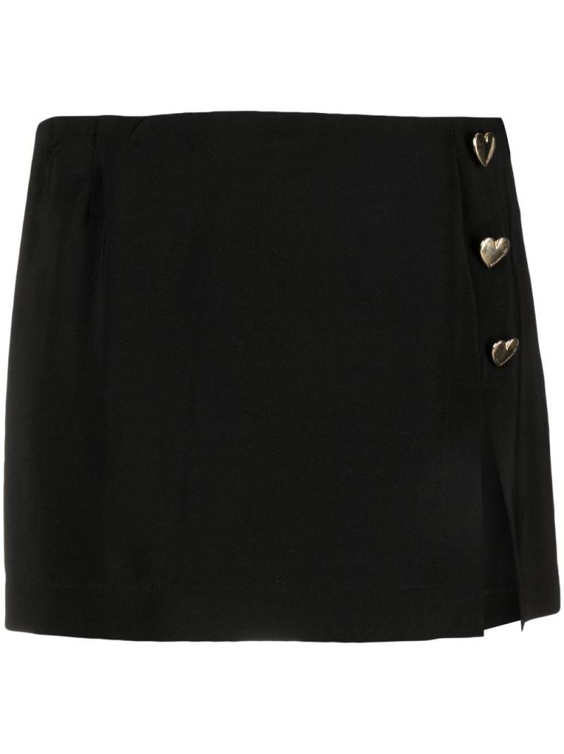 Marco Rambaldi heart-detail miniskirt - Black von Marco Rambaldi