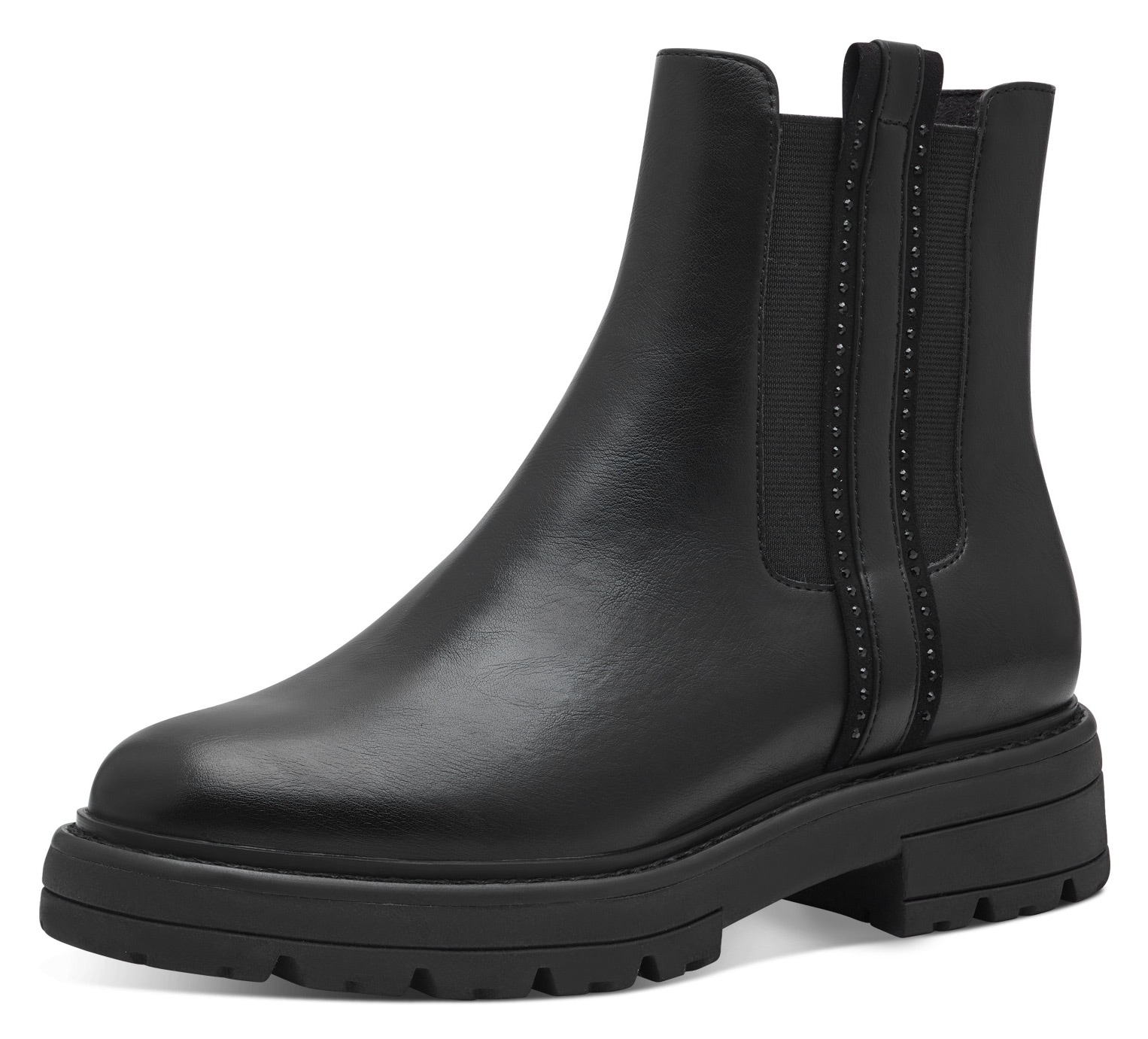 MARCO TOZZI Chelseaboots, Blockabsatz, Boots, Stiefelette mit Feel Me-Ausstattung MARCO TOZZI Chelseaboots, Blockabsatz, Boots, Stiefelette mit Feel Me-Ausstattung von Marco Tozzi