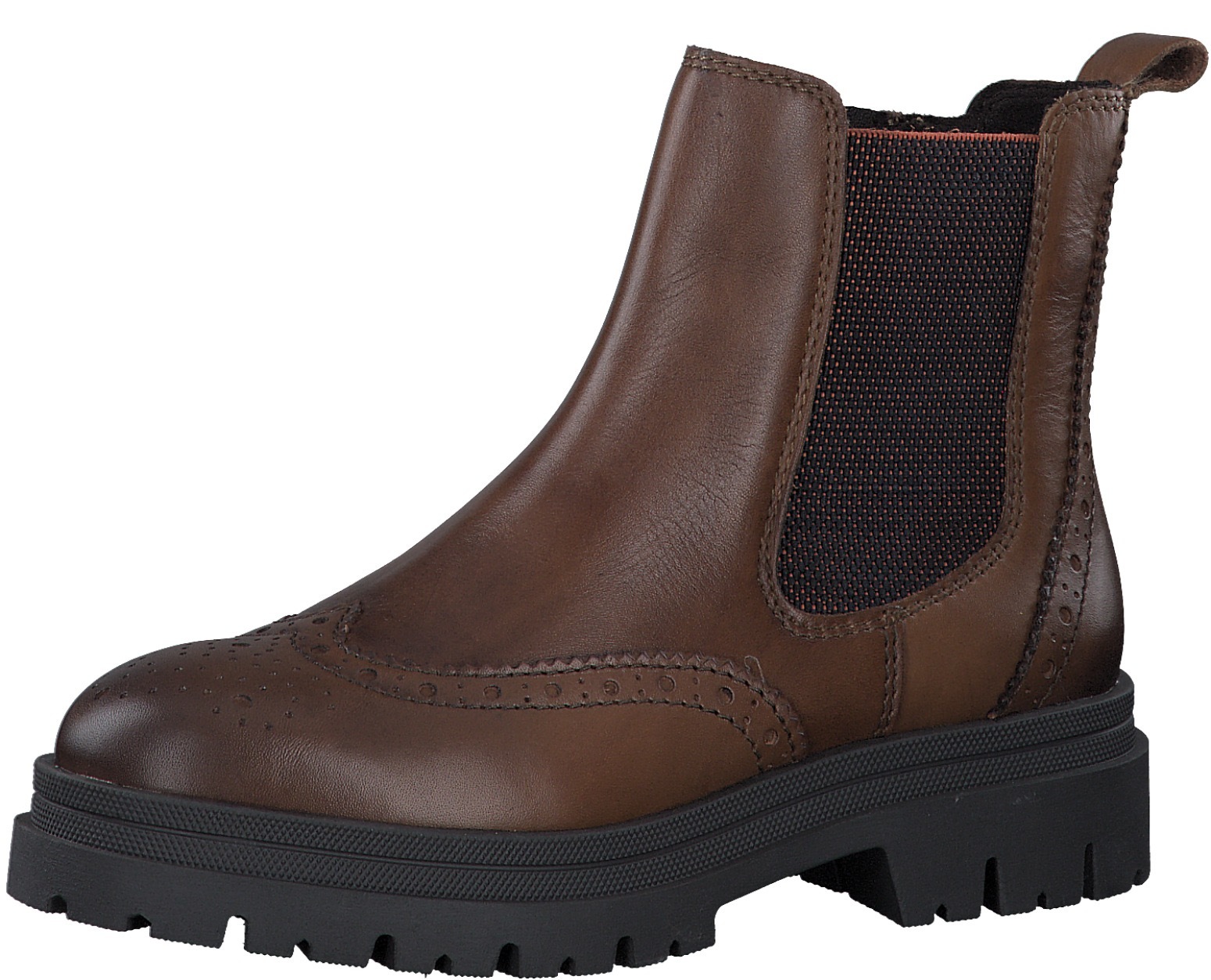 MARCO TOZZI Chelseaboots, Boots, Stiefelette, Chunky Boots mit modischer Lyralochung MARCO TOZZI Chelseaboots, Boots, Stiefelette, Chunky Boots mit modischer Lyralochung von Marco Tozzi