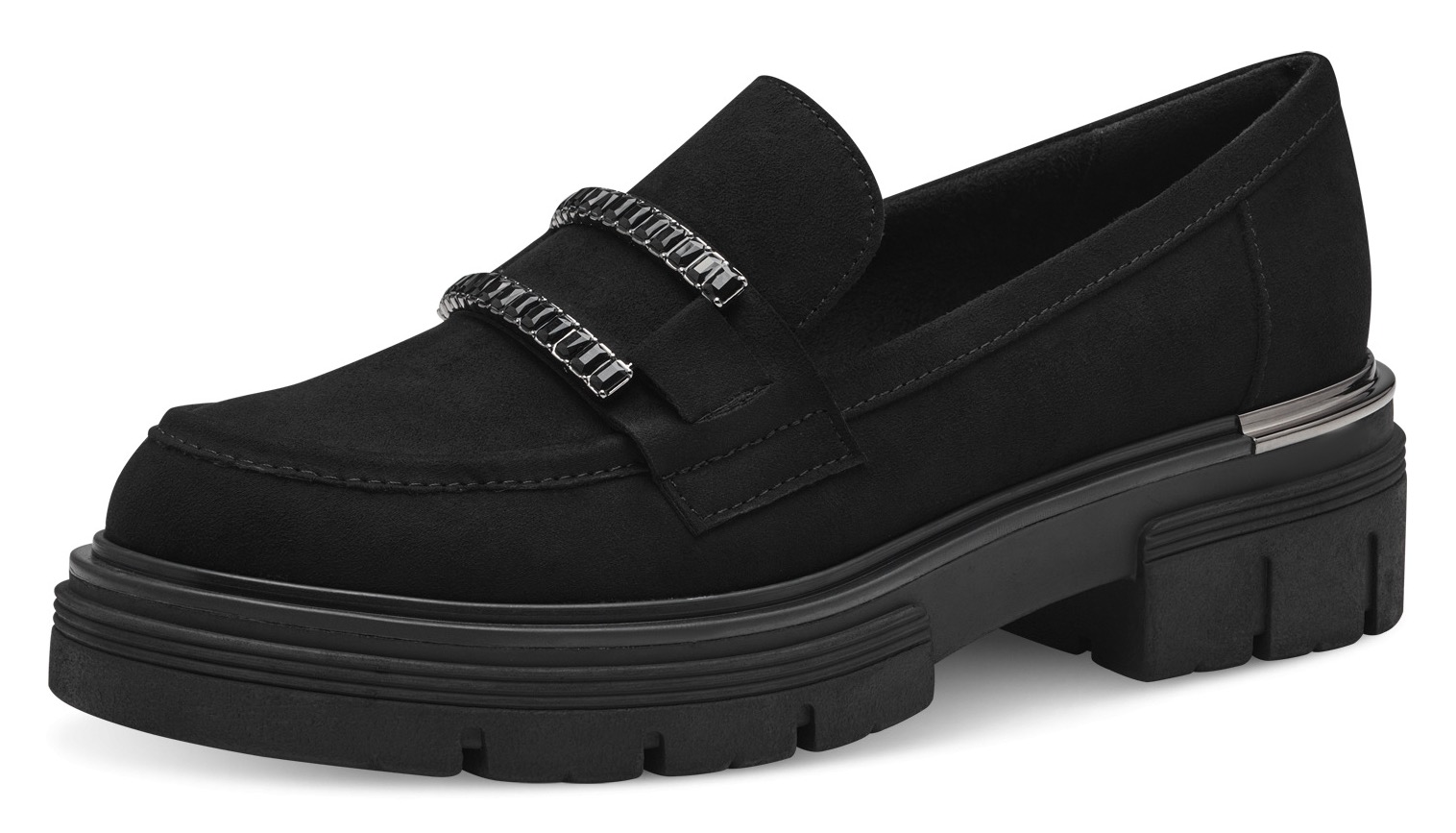 MARCO TOZZI Slipper, Chunky Loafer, Slipper in veganer Verarbeitung von Marco Tozzi