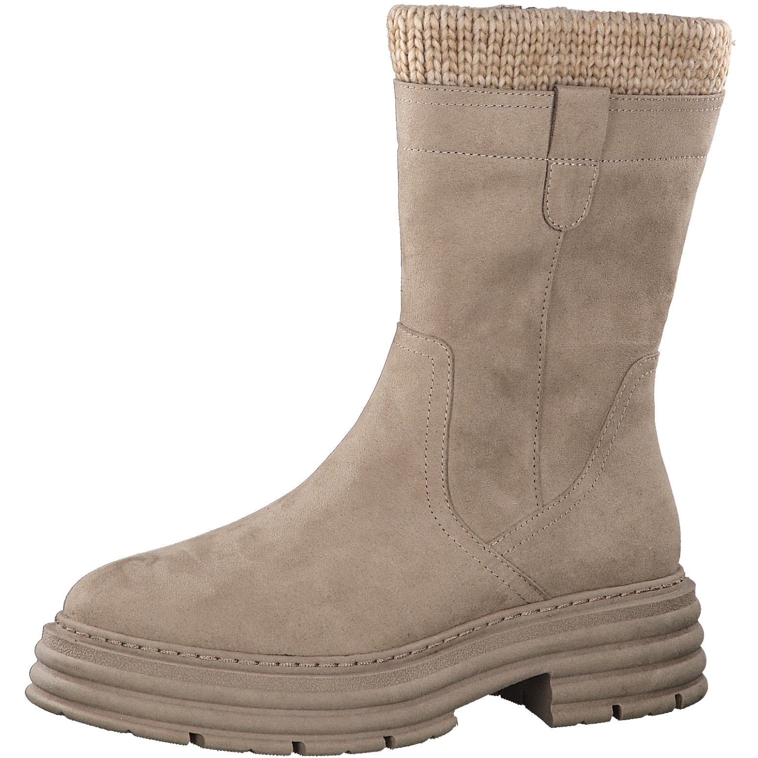 MARCO TOZZI Stiefel, mit Strickbesatz am Schaftrand MARCO TOZZI Stiefel, mit Strickbesatz am Schaftrand von Marco Tozzi