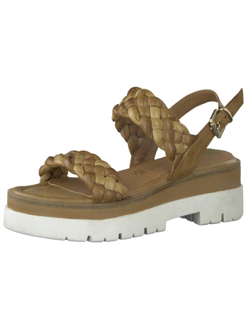 Sandalen Damen Cognac 36 von Marco Tozzi