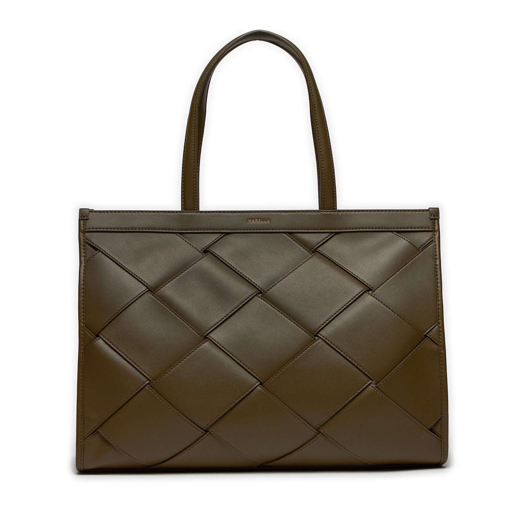 Handtasche Marella Pathos 2413511036 Khakifarben Handtasche Marella Pathos 2413511036 Khakifarben von Marella