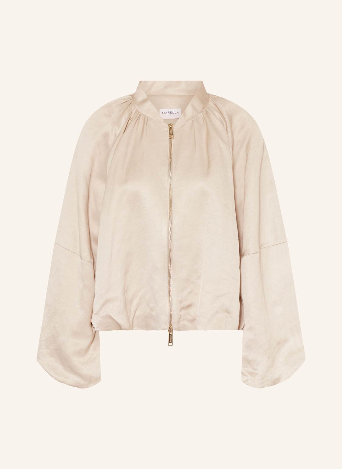 Marella Blouson Mit Leinen beige von Marella