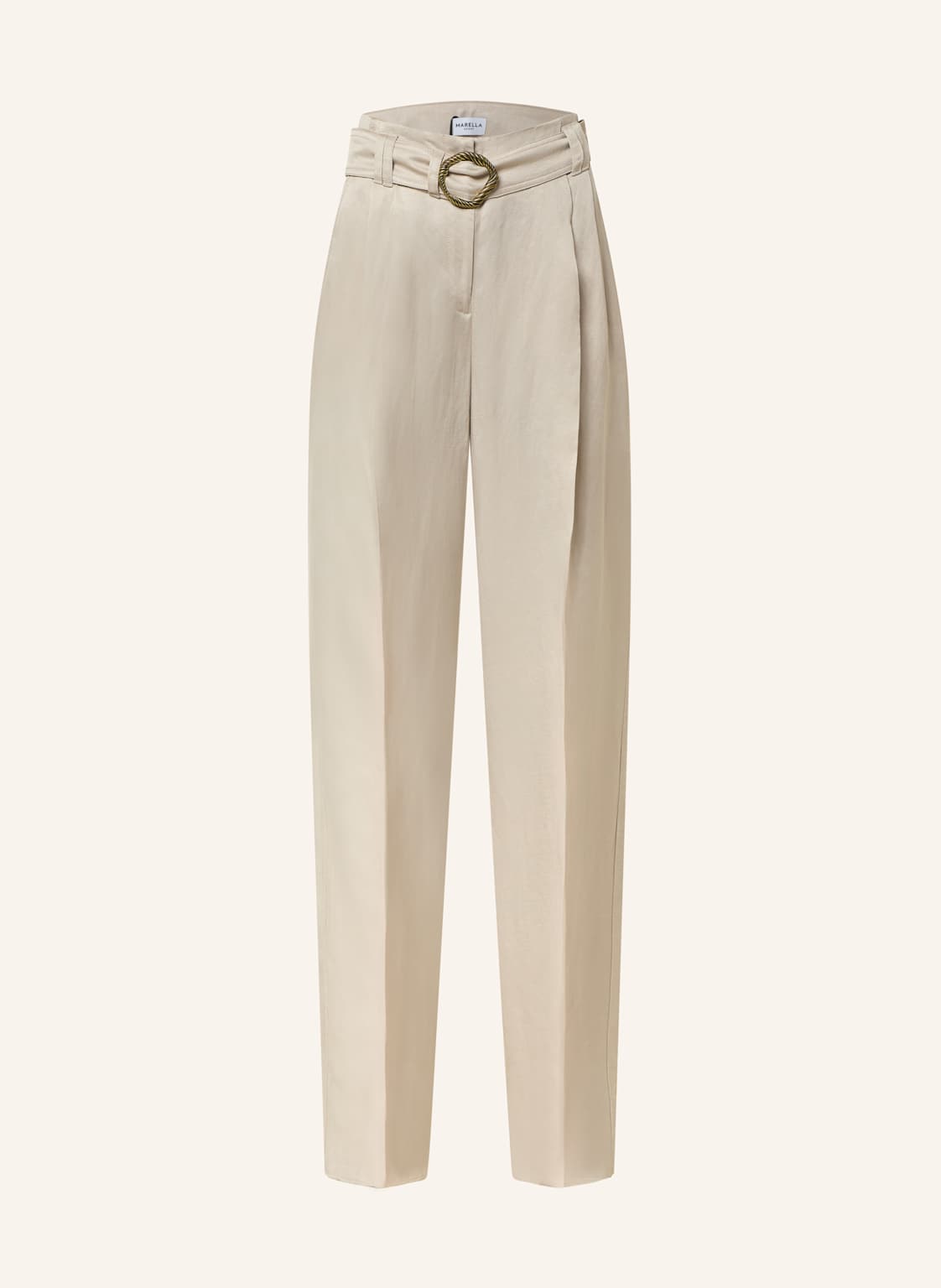Marella Hose Mit Leinen beige Marella Hose Mit Leinen beige von Marella