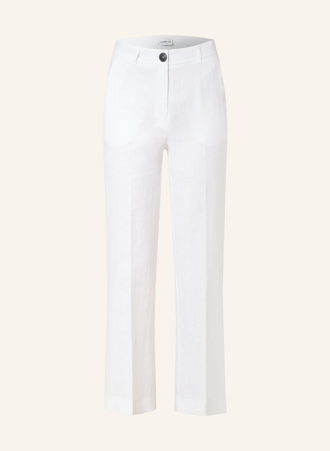 Marella Leinenhose Muschio weiss von Marella