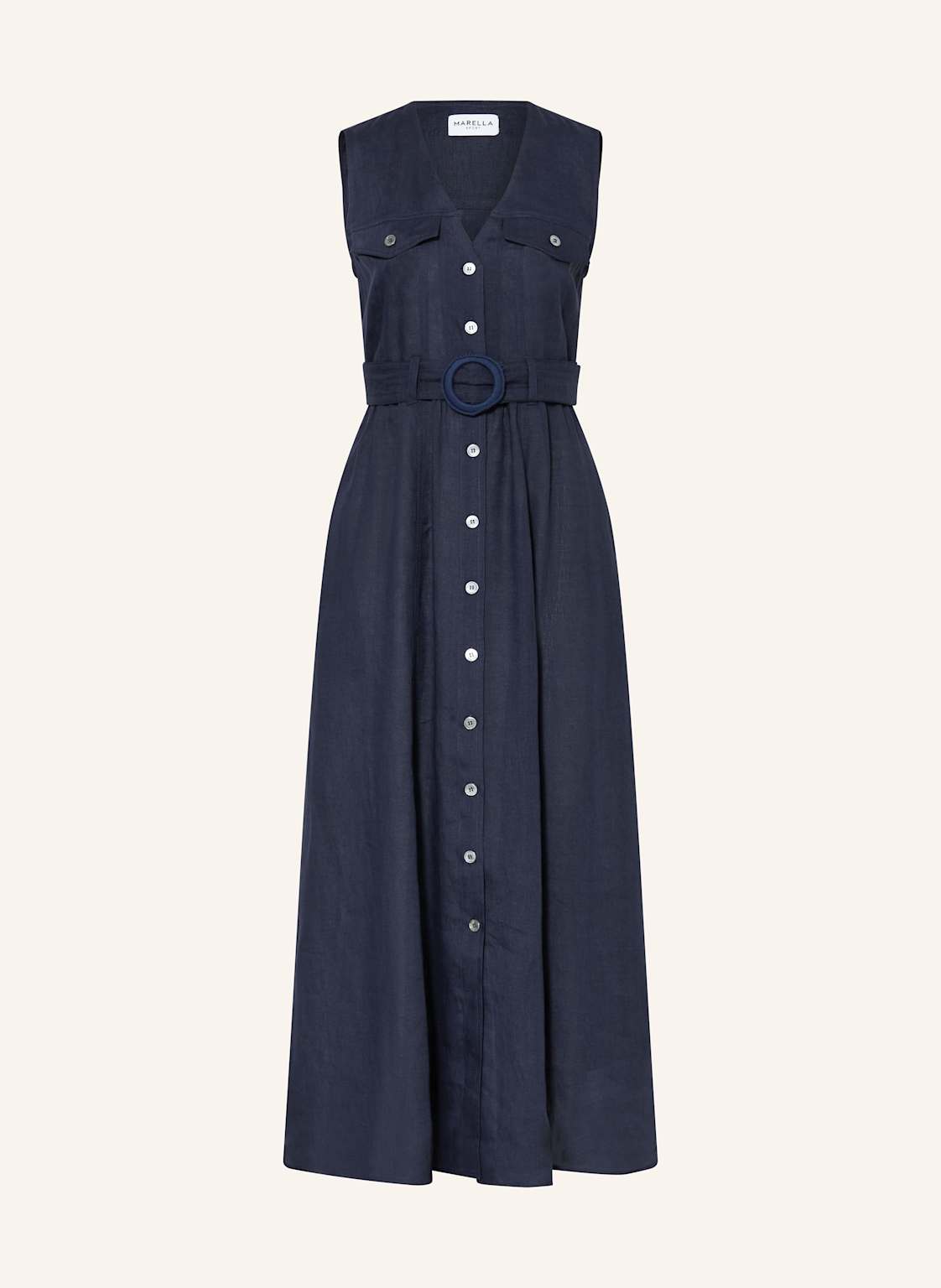 Marella Leinenkleid Picchio blau Marella Leinenkleid Picchio blau von Marella