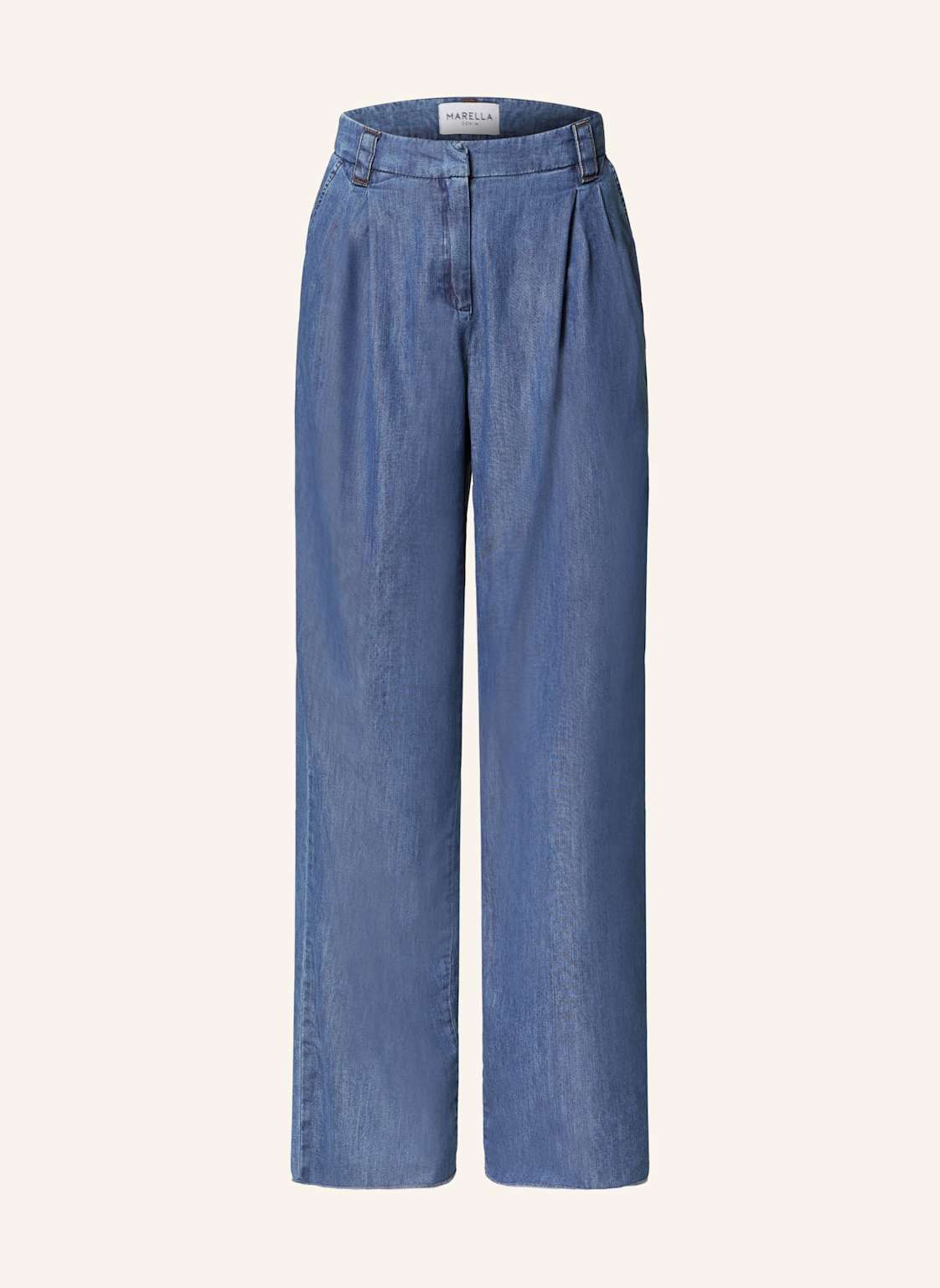 Marella Marlenehose In Jeansoptik blau Marella Marlenehose In Jeansoptik blau von Marella