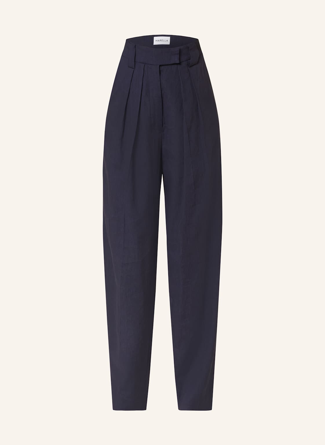 Marella Marlenehose Mit Leinen blau Marella Marlenehose Mit Leinen blau von Marella