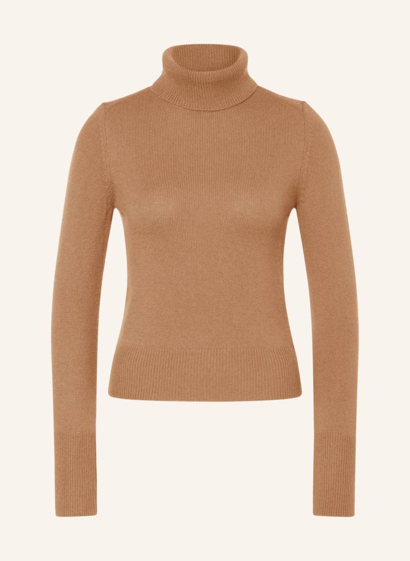 Marella Rollkragenpullover Donata Mit Cashmere braun von Marella