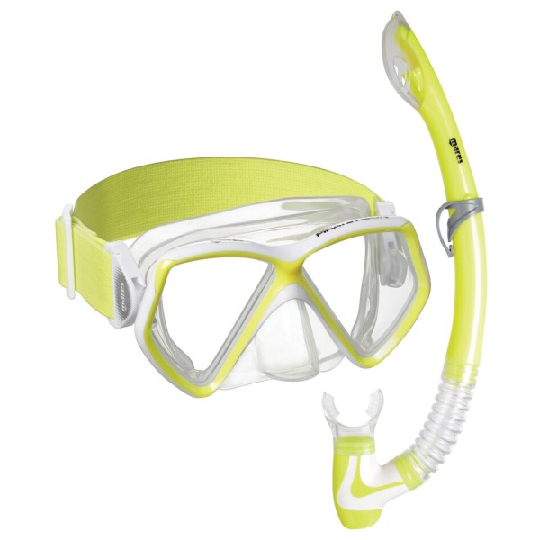 Mares - Kid's Pirate Neon - Schnorchelset gelb/ clear von Mares