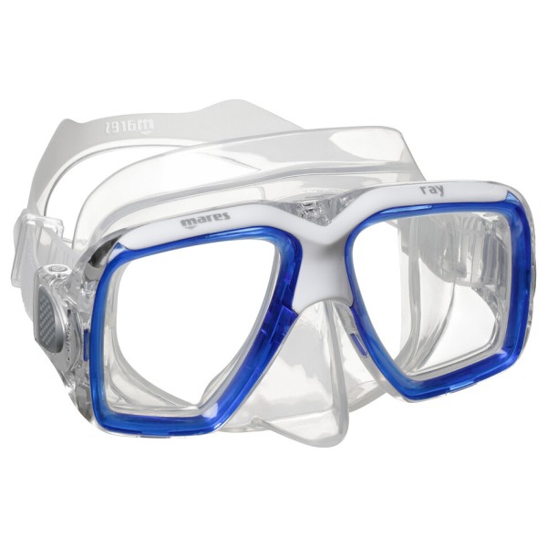 Mares - Ray - Taucherbrille blau/ clear von Mares