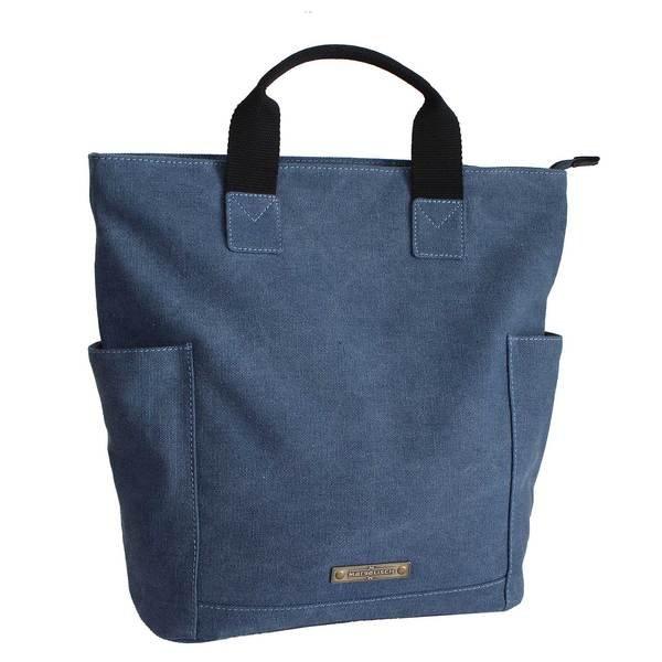 Margelisch - Laptop-Cityrucksack Tacha 1 denim, für Herren, Blau Denim, Größe 16 L von Margelisch