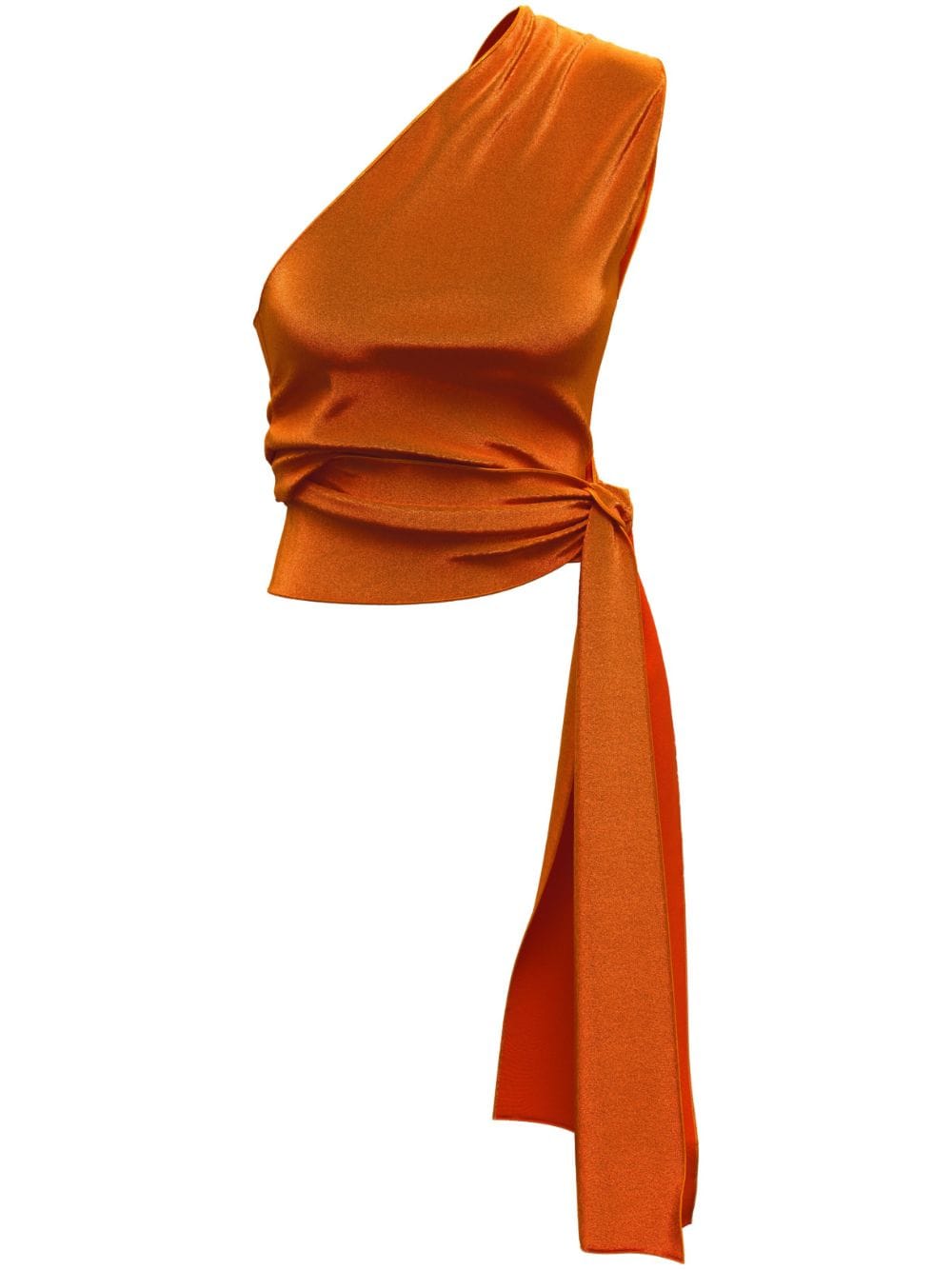 Margherita MACCAPANI The Wrap sleeveless top - Orange von Margherita MACCAPANI