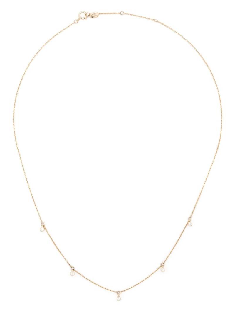 Maria Black 14kt yellow gold Moreno diamond necklace von Maria Black