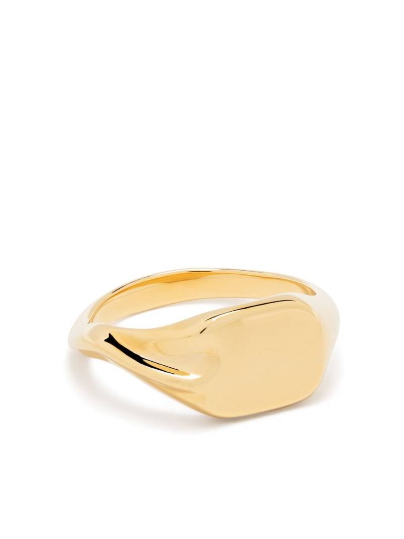 Maria Black Edan sculpted signet ring - Gold von Maria Black