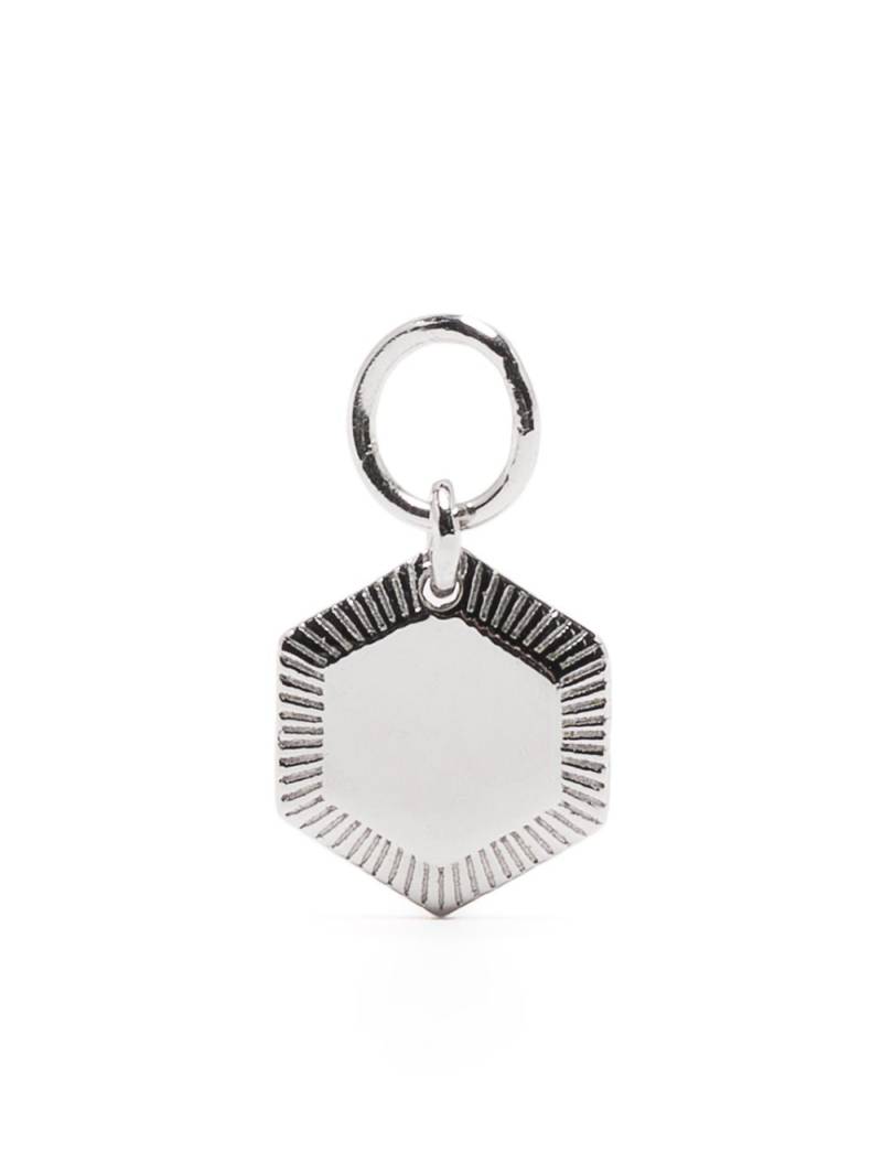 Maria Black Kim hexagon charm - Silver von Maria Black