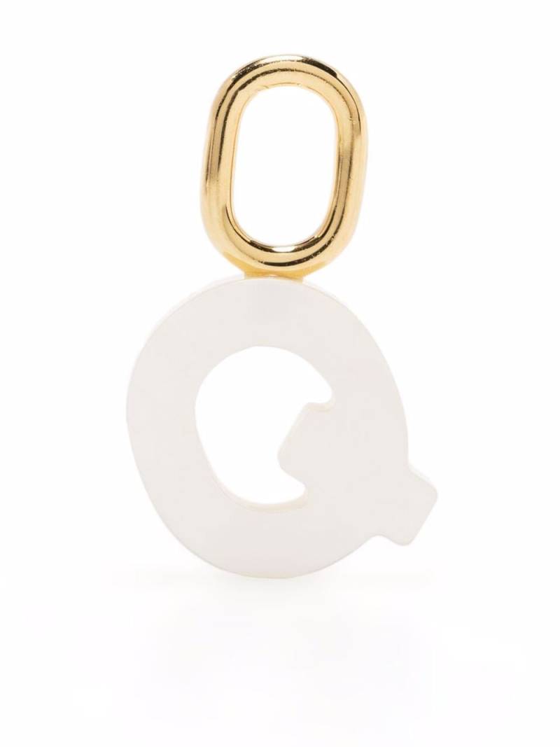 Maria Black Letter Q charm - Gold von Maria Black