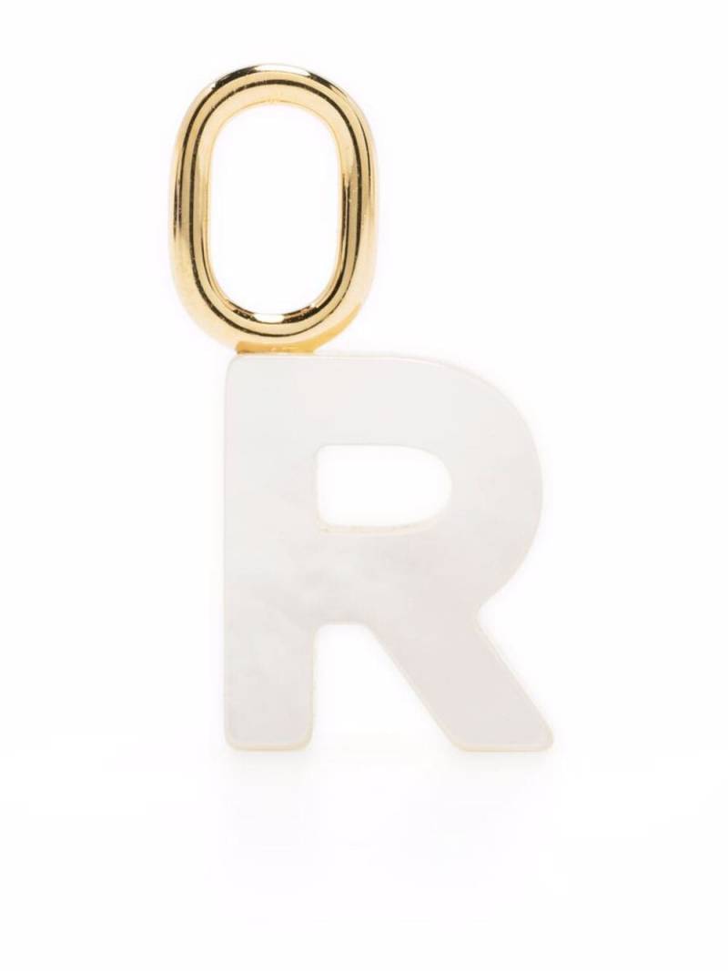 Maria Black Lucid Letter R charm - Gold von Maria Black